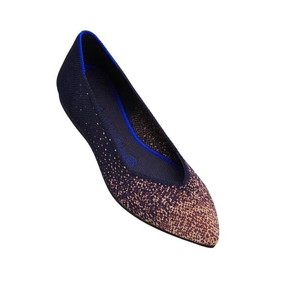 Rothy’s The Point Midnight Metallic Retired‎ Women’s Size 9 - Picture 1 of 9